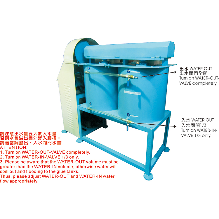 Rubber Cement Stirrer  (Double Layer) Rubber Cement Making Machine Glue Stirrer Double Barrels